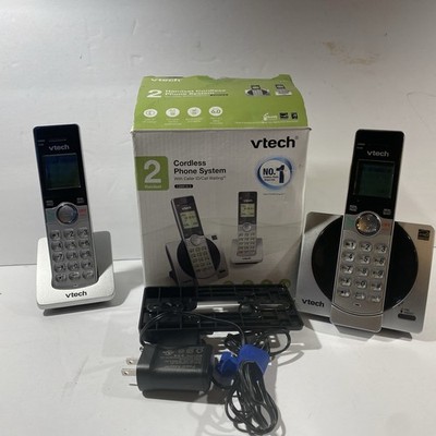 VTech CS5229-2 2-Handset Cordless Phone Answering System DECT 6.0 Read