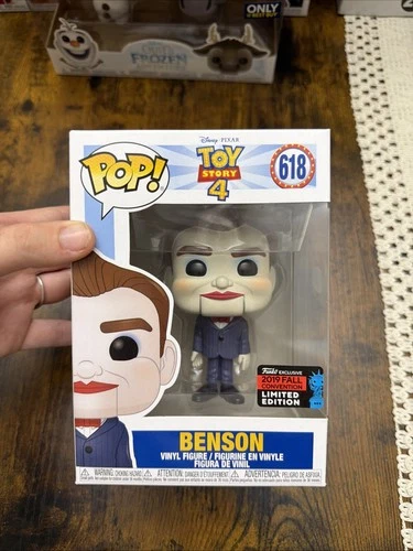 Funko Pop BENSON Toy Story 4 Disney Pixar 2019 NYCC Convention Exclusive 618