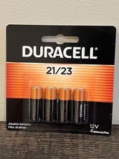 4 Count Duracell 21/23 12 Volt Batteries MN21B4 - Exp 2029  9 Packs Available