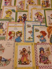 LOT OF 18 Vintage GREETING CARDS Unused