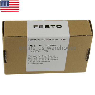 NEW FESTO DGP/DGPL-40-PPV-A-BO.BAN 123565 Cylinder repair kit seal - US Stock