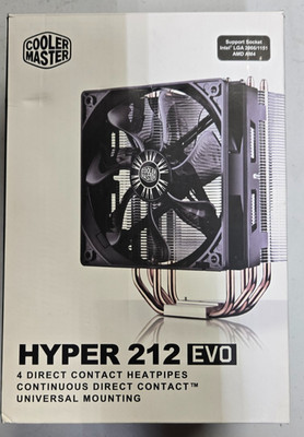 Cooler Master Hyper 212 EVO RR-212E-20PK-R2 Cooling Fan/Heatsink 