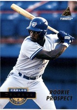 1994 Pinnacle #413 Carlos Delgado Rookie Prospect Toronto Blue Jays RC