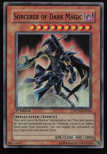 Sorcerer of Dark Magic [1st Edition] DPYG-EN010 YuGiOh Duelist Pack: Yugi card