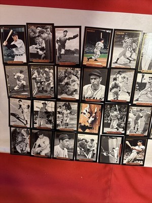 1993 Score Pinnacle Joe DiMaggio 30 Card Complete Set, without Box
