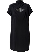 Joseph Ribkoff "Little Black Dress" Knee Length Women's Size 12 Short Sleeve