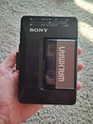 Sony Walkman WM-F2015 AM FM Radio Cassette Player Black Vintage Portable Audio