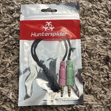 Headset Splitter Cable for PC 3.5mm Jack Headphone Convertors