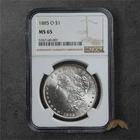 1885-O Morgan Silver Dollar $1 - NGC MS65 - New Orleans