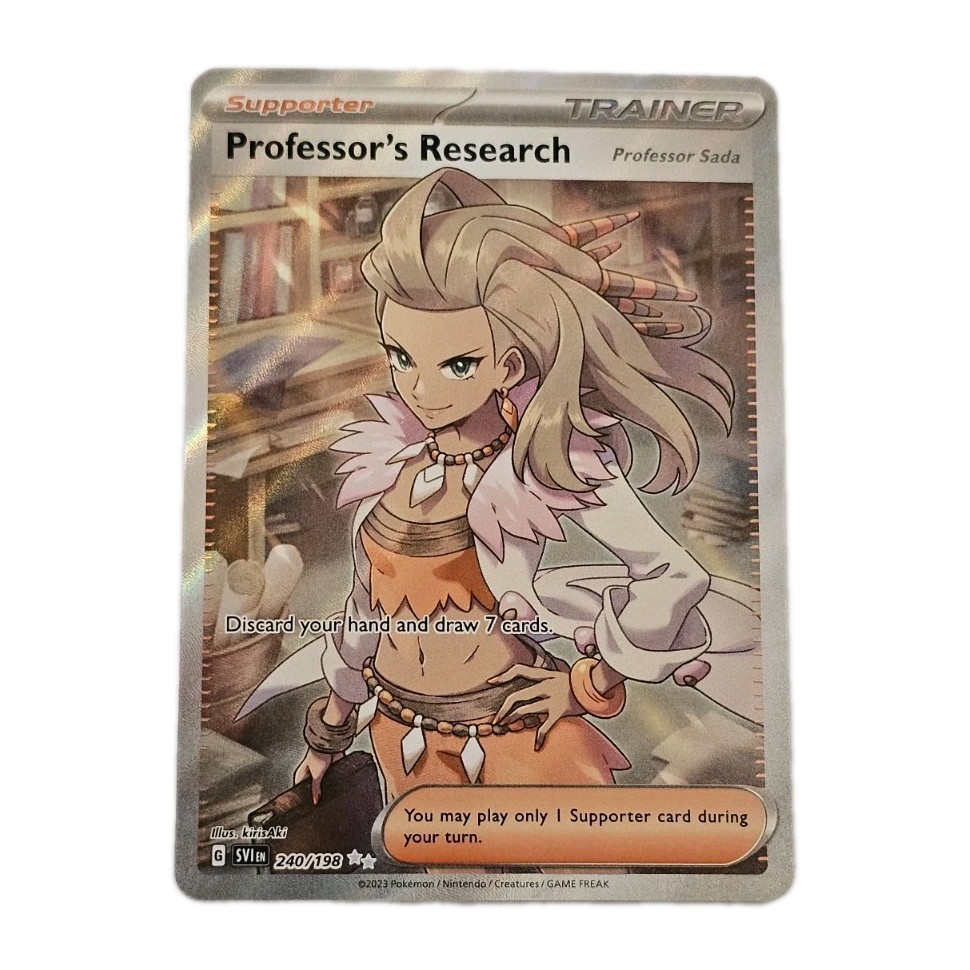 Professors Research Professor Sada UR 240/198 SV01: Scarlet & Violet Base Set