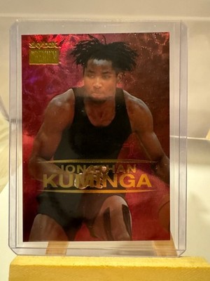 Sky Box  Premium Metal Universe Champions 2021 Jonathan Kuminga /100
