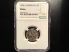 🔥🔥1938‑D/S Buffalo Nickel • NGC MS66 • D Over S Variety • Brilliant Luster🔥🔥
