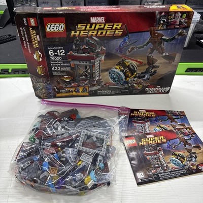 LEGO Marvel Super Heroes Set 76020 Knowhere Escape Mission Used 100% Complete
