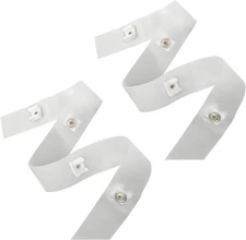 A115 RV Curtain Glide Tape, Strips Used with Ceiling or Wall White 