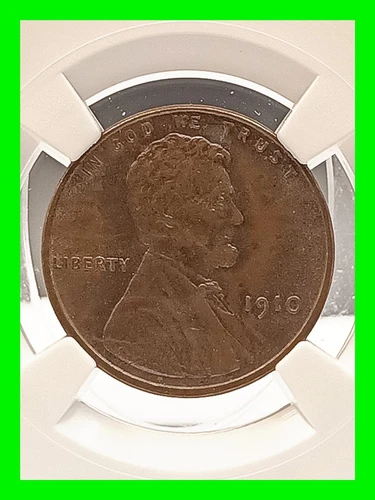 1910 Lincoln Wheat Penny 1c - NGC MS 64 BN Brown UNC - Uncirculated - High Grade