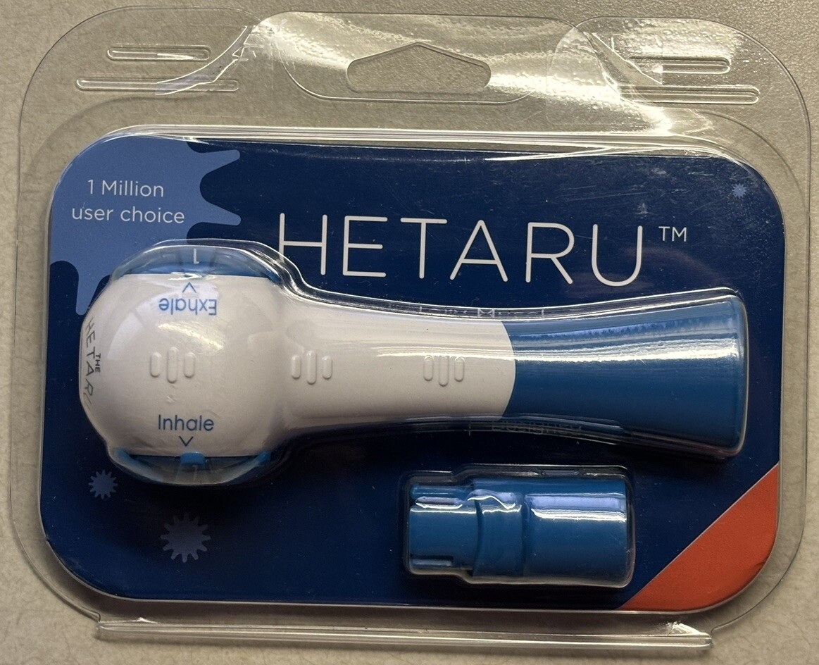 HETARU HandHeld Breathing Trainer Inspiratory/Expiratory Muscle