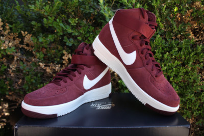 NIKE AIR FORCE 1 ULTRAFORCE 15 DARK TEAM RED/SUMMIT WHITE Maroon