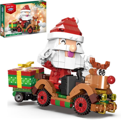 XINGBAO XB-18022 | CHRISTMAS REINDEER CART 390 Klemmbausteine Bauset NEU & OVP