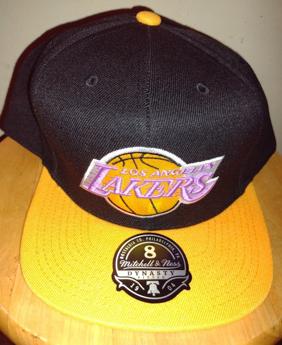 Bronny James LeBron James Jr Hat LA Mitchell Ness Tone Wool Dynasty  Men's