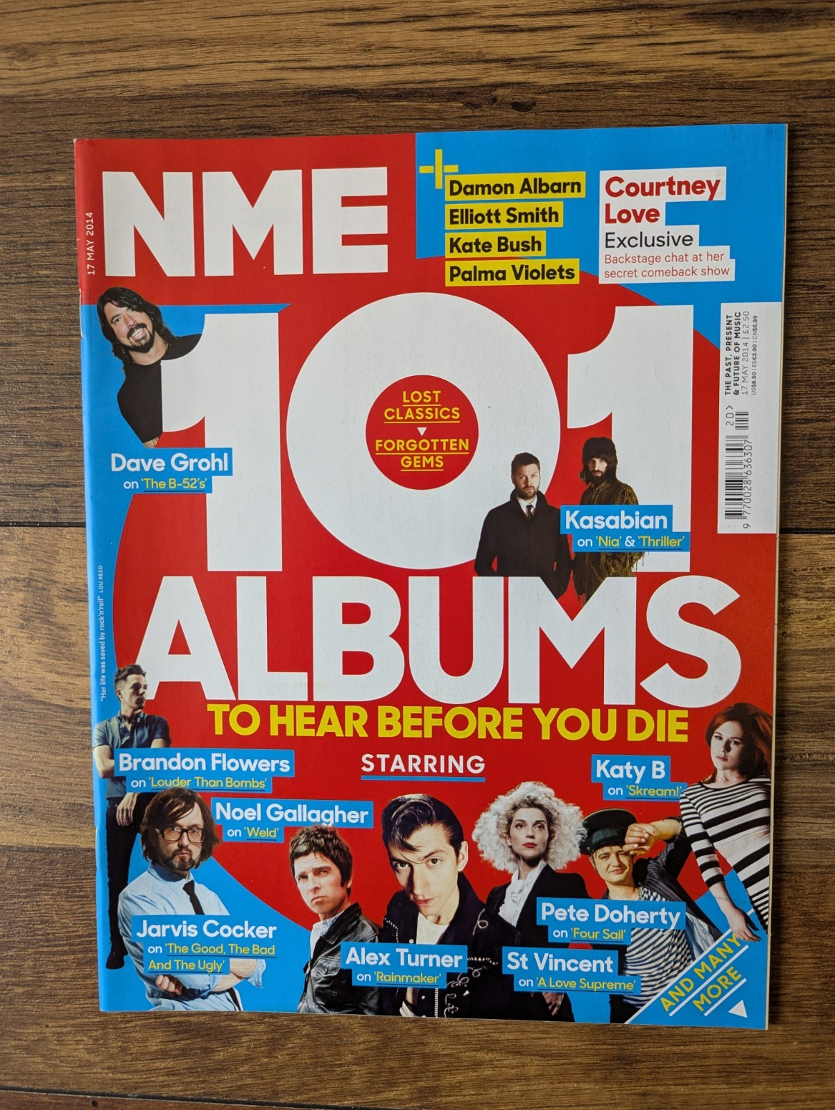 NME 101 Albums to Hear Before You Die, Courtney Love, Damon Albarn, Kate Bush