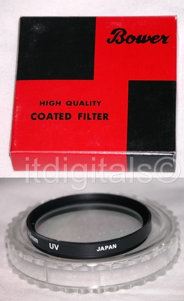 Bower 52mm UV Lens Glass Protector Safety Filter Guard Genuine Original Japan - Image 3 of 3