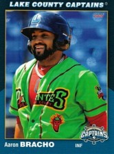 2021 Lake County Captains Aaron Bracho Cleveland Indians