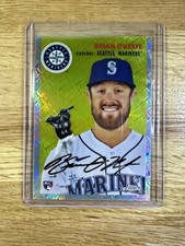 2023 Topps Chrome Platinum Brian O’Keefe RC Topps Logo Refractor #/499 Mariners