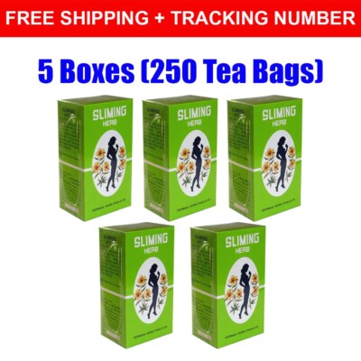250 Bag Herbal Slimming Tea German Sliming Herb Diet Burn Slim Detox Lose Weight