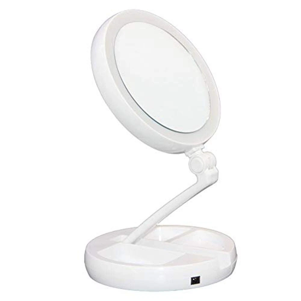 Floxite 10x lighted mirror deals