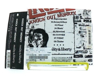 reality & liberty [CD][OBI] KNOCK OUT MONKEY /ROCK, PUNK /mini