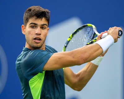 8x10 Photo CARLOS ALCARAZ Tennis Wimbledon French Open
