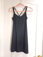 Vintage 1990s Little Black Dress strappy slip dress BYER TOO Juniors size Small