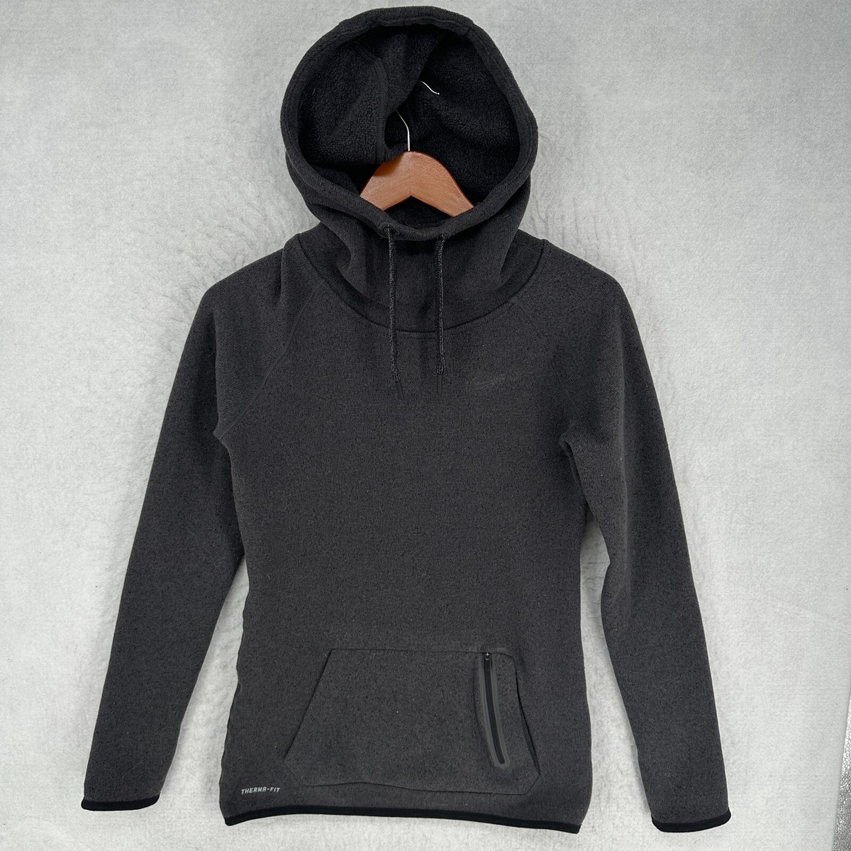 Nike Hoodie Womens Small Hypernatural Therma Fit Thumb Hole Gym Training  Running