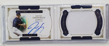 Justus Sheffield 2019 National Treasures Rookie Booklet Auto Jersey 18/99 RC