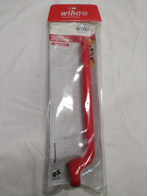 Wiha 21062 15/16-Inch Insulated Inch Deep Offset Wrench
