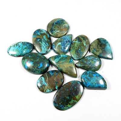 Grün Blau Shattuckit Cabochon Großhandel Menge 12 Stck. 300 Karat Natürlicher...