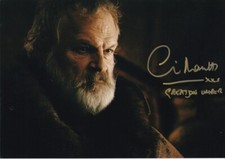 CLIVE MANTLE signed Autogramm 20x30cm GAME OF THRONES in Person autograph COA