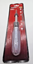 (QTY 2) Husky 6-in-1 Screwdriver 1002646248 Acetate Handle for Durability