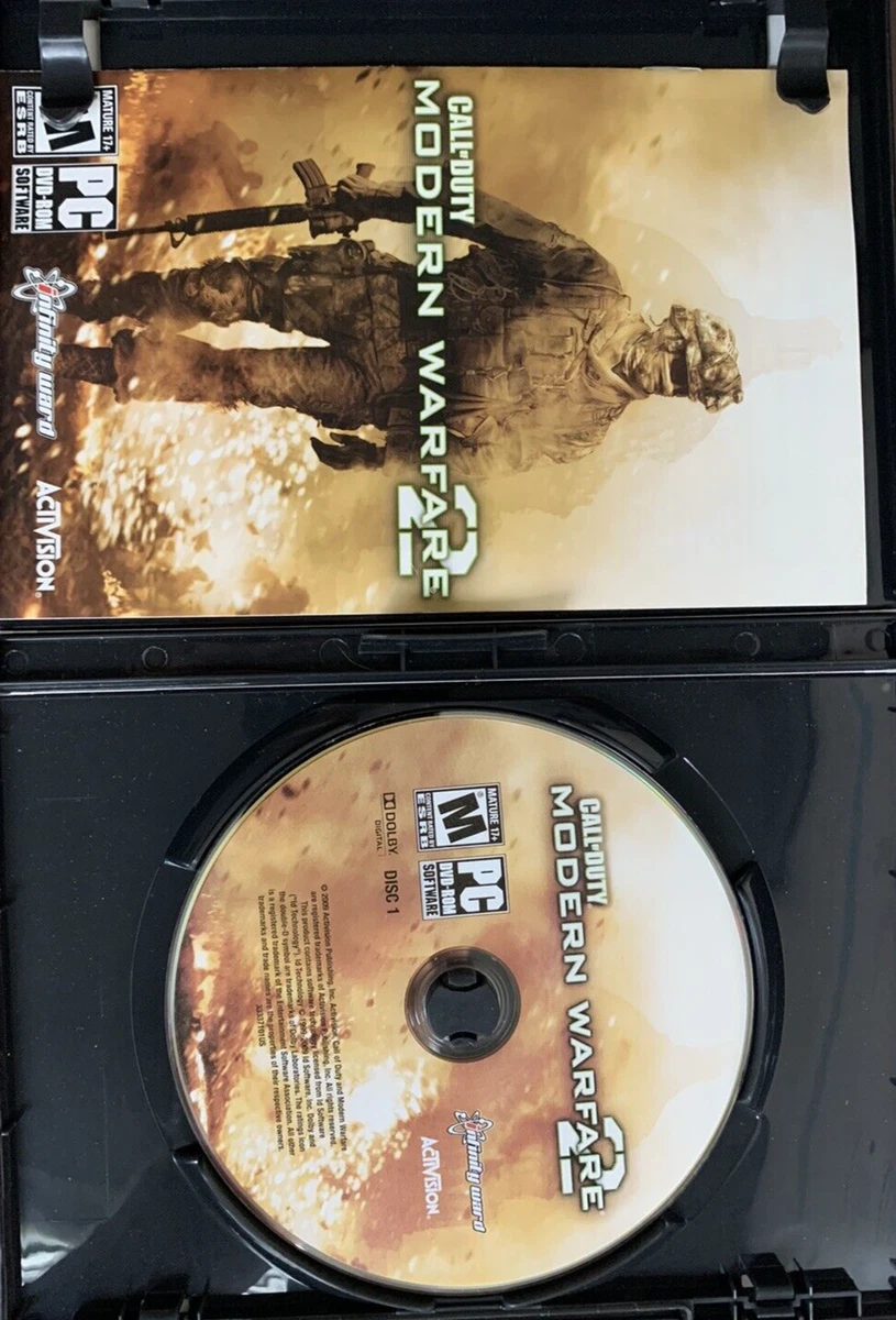 Call of Duty Modern Warfare 2 PC DVD-ROM PRE-OWNED VIDEO GAME