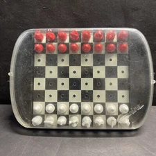 1959 Peter Ganine Vintage Sculptured Travel Chess Pacific Game Co.