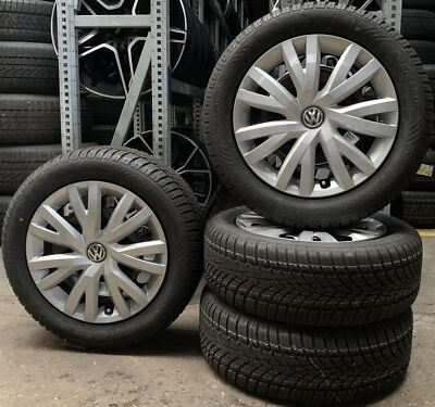 4 Orig VW Winterräder 205/55 R16 91H M+S Golf 7 5Q0601027BG 770
