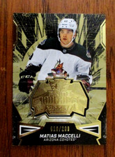 22-23 Upper Deck SPX Hockey Matias Maccelli Finite Rookies 019/299 Arizona/Utah