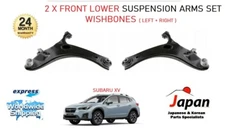 FOR SUBARU XV 1.6 2.0 2.0D AWD 2012-> 2X FRONT LOWER L+R WISHBONE SUSPENSION ARM