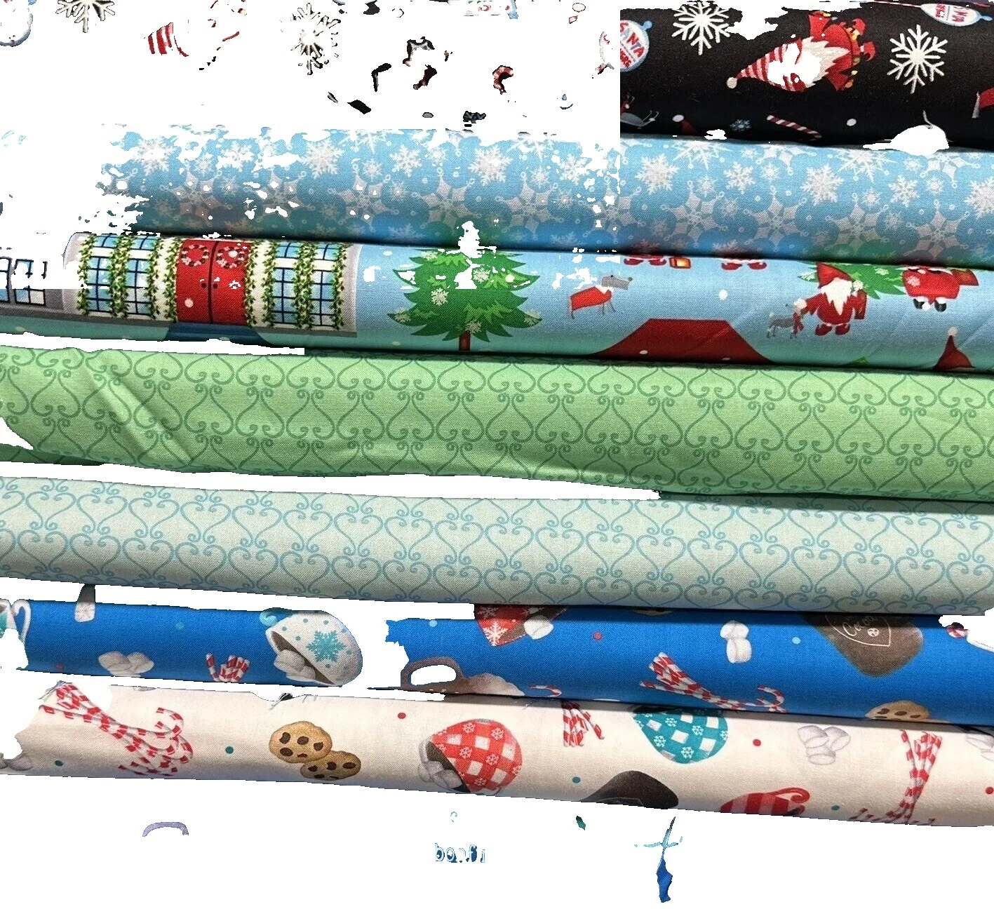 Лоты из ткани Fat Quarters, Bundles Holiday/Christmas Craft