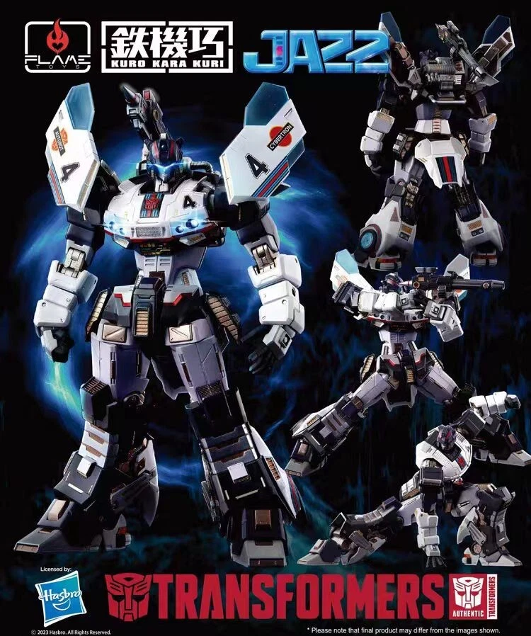 FlameToys KuroKaraKuri Jazz Action Figure New in Stock - Image 4 of 4