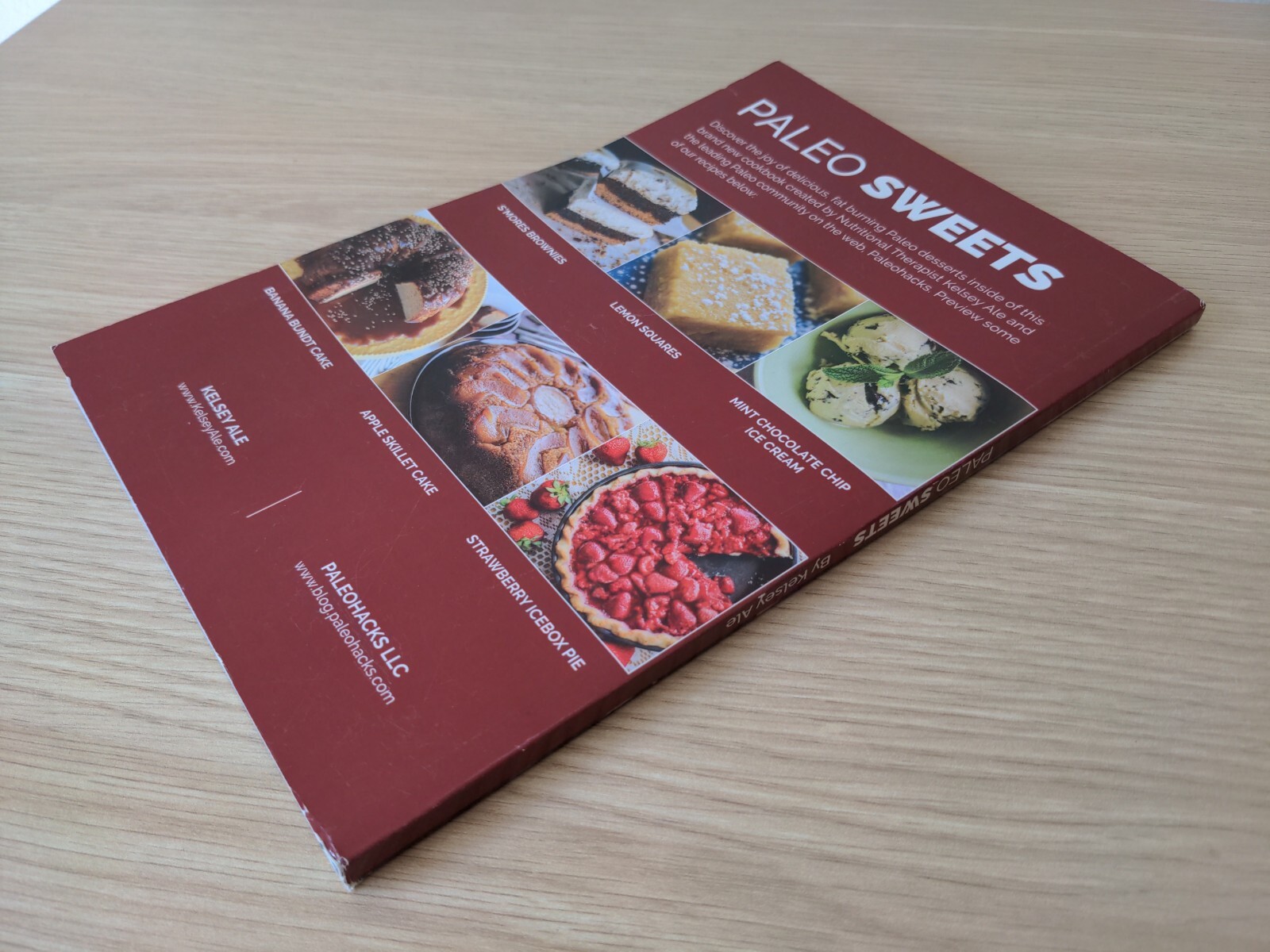 Ketogenic Diet Cookbook Recipe Lot KETO PALEO Sweets Kelsey Ale