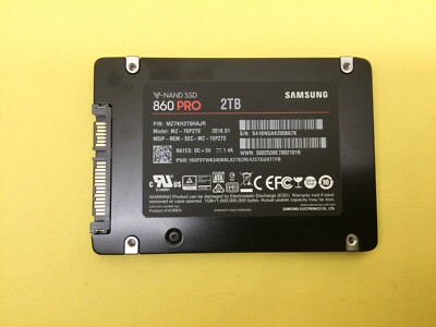 Z*o様 新品 SUMSUNG サムスン 860PRO 2TB MZ-76P2T Samsung 860 Pro 2TB 2.5
