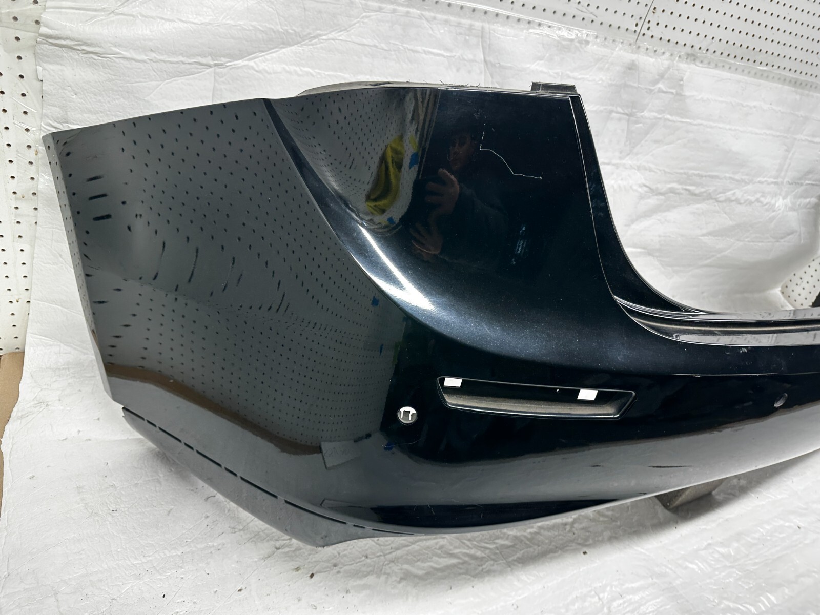 🌹2014-2017 Maserati Ghibli S M157 Rear Bumper Cover Oem 670010943 Black Good