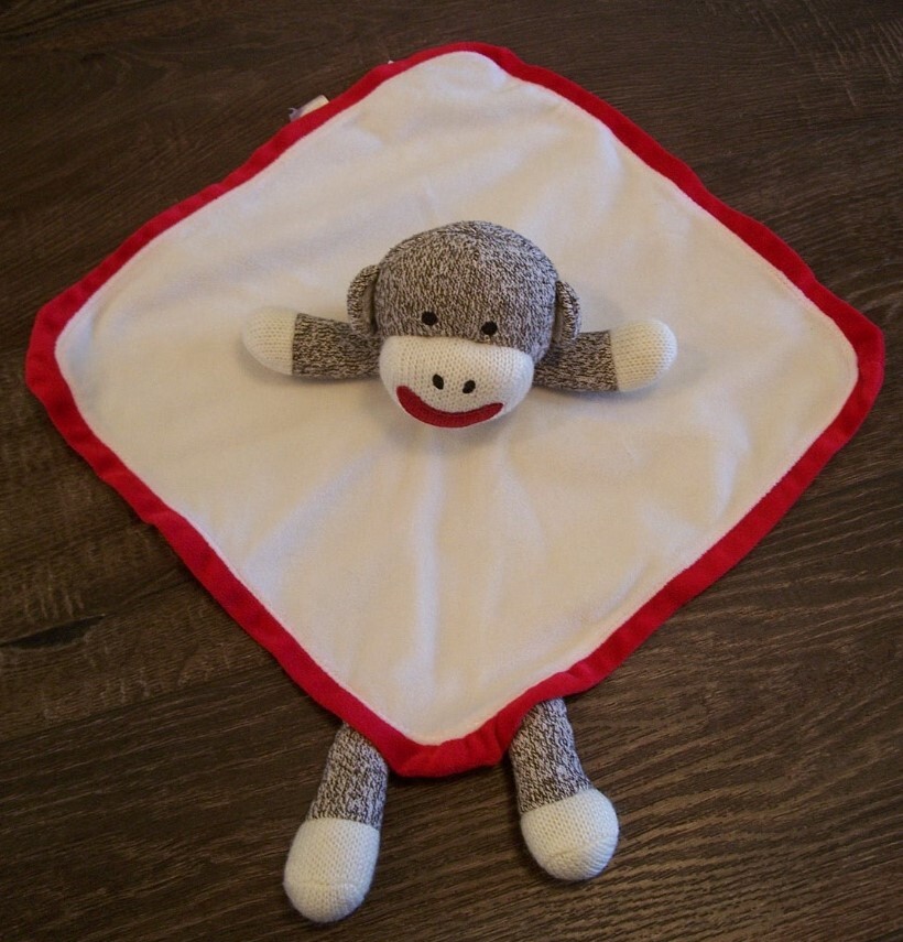 Lovey Blanket Baby Starters Monkey Blanket BABY STARTERS Sock