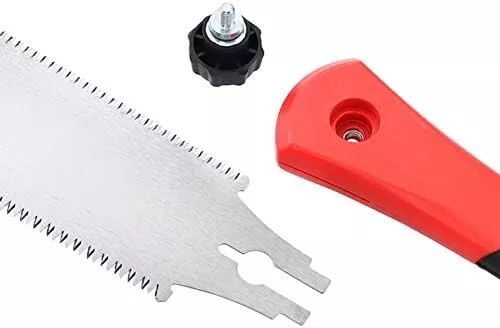 Japanese Style Hand Saw - Double Edge Pull Saw Interchangeable Flush Cut Saw 12. - Picture 3 of 3